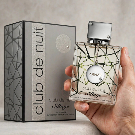 Armaf Club de Nuit Sillage Eau de Parfum 105ml / 3.6oz for Men - styled product photo