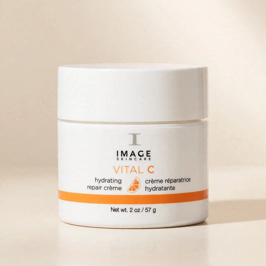 Image Skincare Vital C Repair Creme in cream studio setting