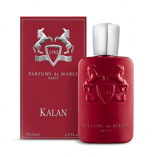 Parfums de Marly Kalan Eau de Parfum 125ml for Men — bottle and box on white background