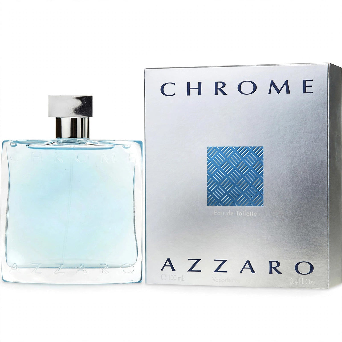 Azzaro Chrome Eau de Toilette 100ml / 3.3oz for Men enhanced product photo