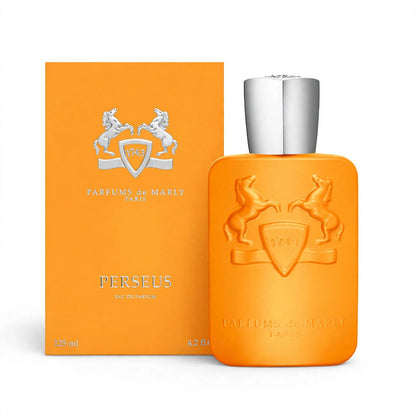 Parfums de Marly Perseus Eau de Parfum 125ml bottle and box on white background