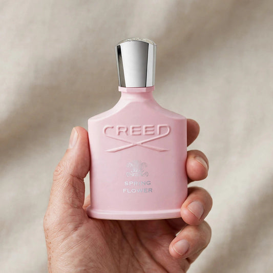 Creed Spring Flower EDP 75ml — Held in hand